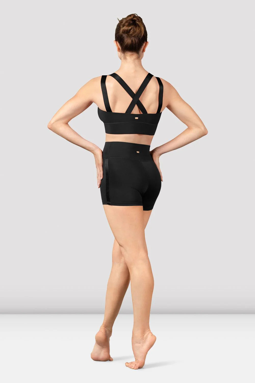 Ladies Majesty Cross Back Crop Top