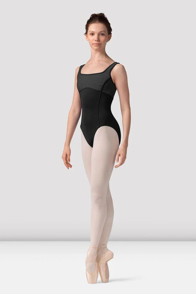Ladies Mirella Zephyr Tank Leotard (BLK)