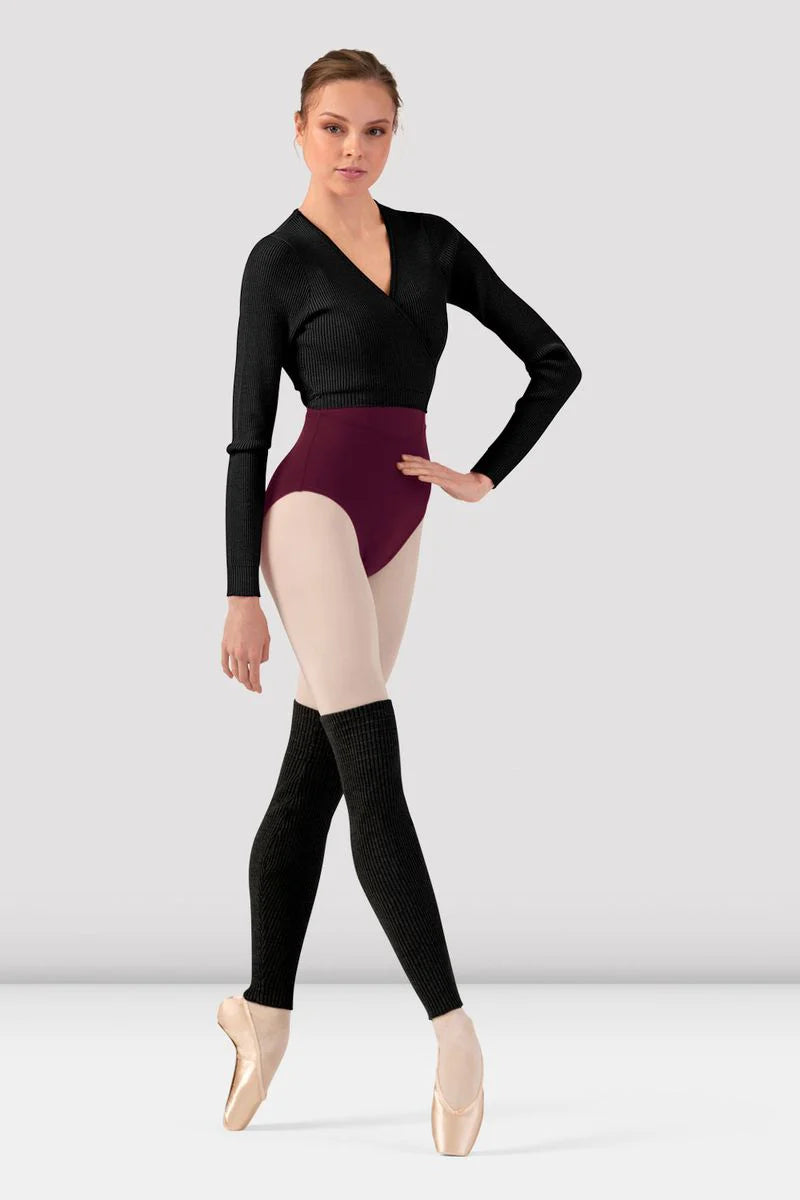 Mira Soft Knit Legwarmers (BLK)