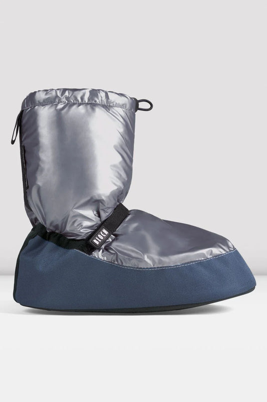Adult Warm-Up Booties (Metallic Grey)