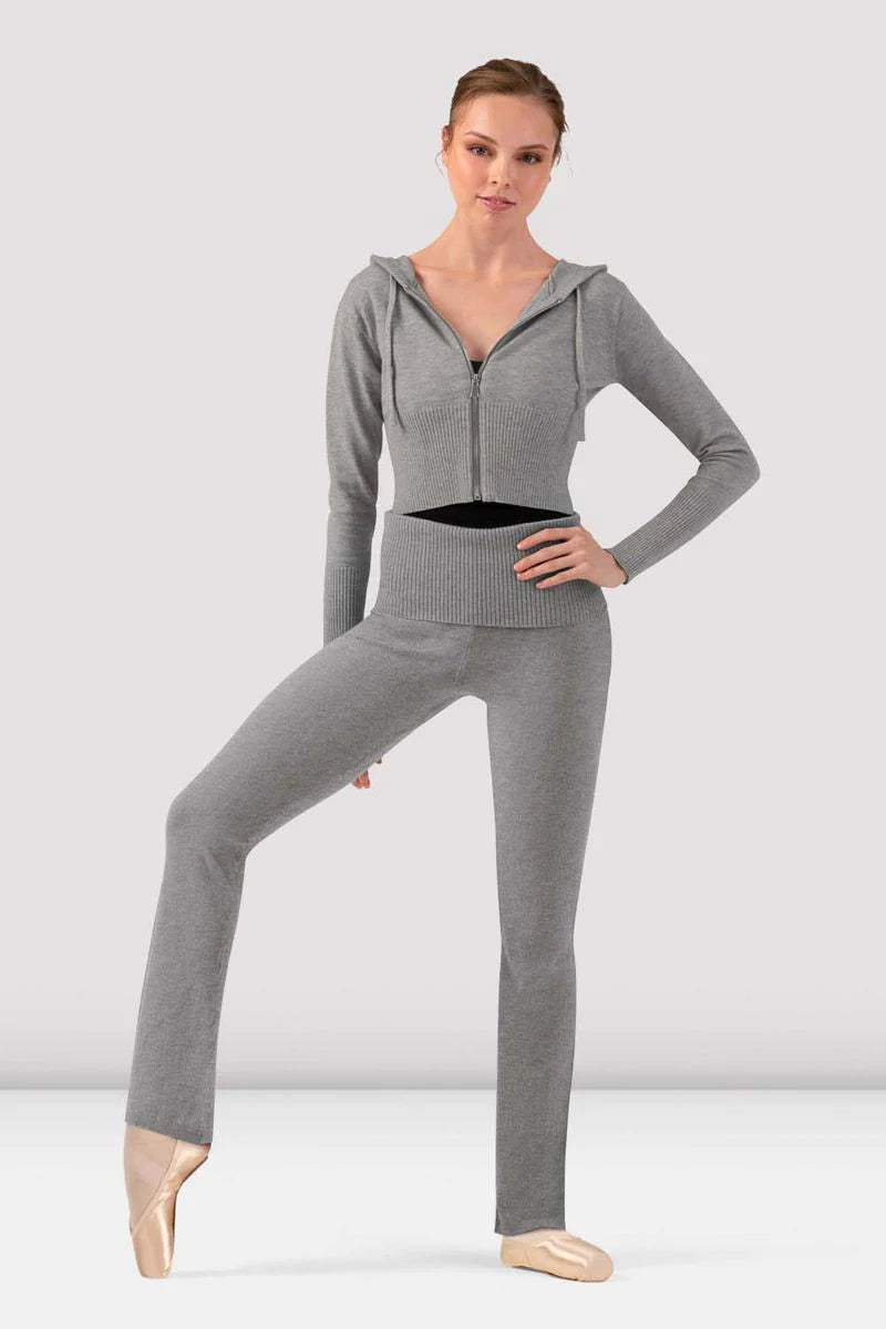 Ladies Solstice Knit Pant (Grey Marle)