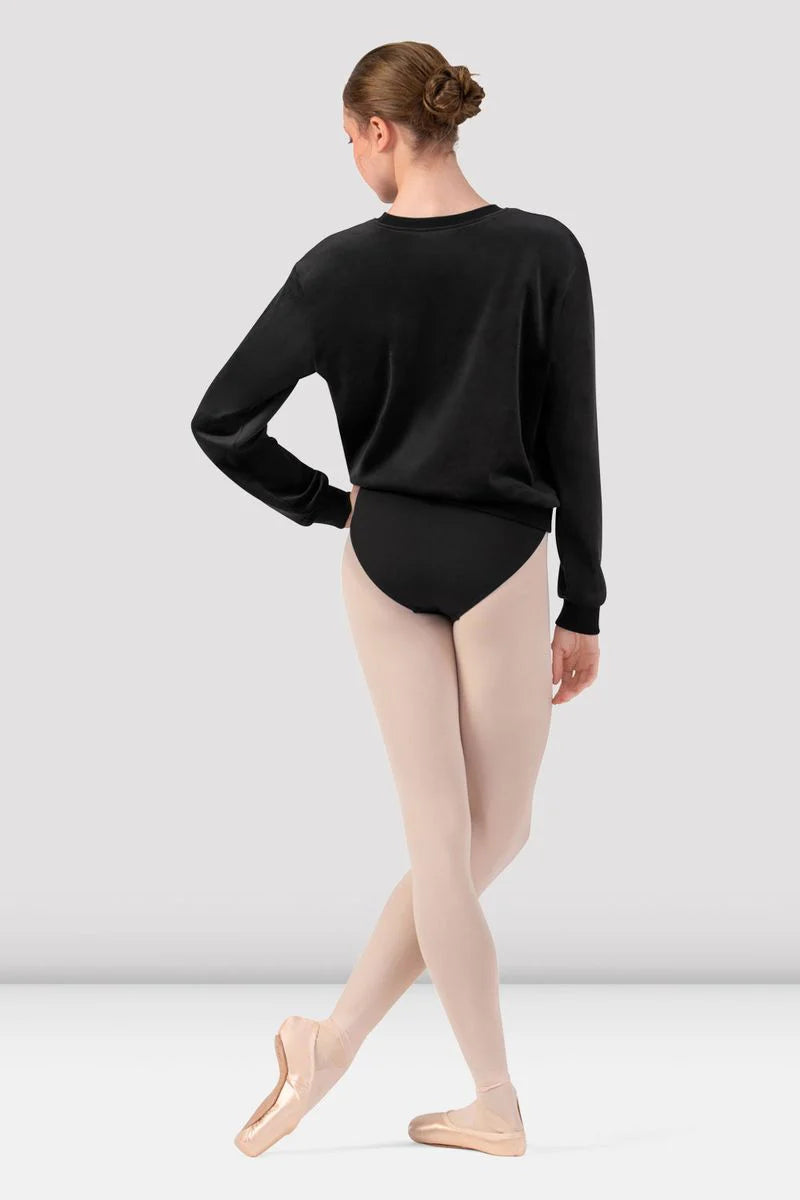 Caroline Velvet Crew Neck Jumper