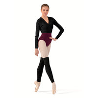 Half-leg Ribbed Legwarmers (BLK)