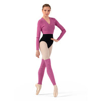 Half-leg Ribbed Legwarmers (Hot Pink)