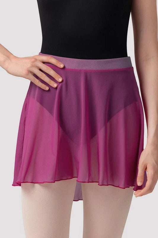 Ladies Mirella Zephyr Mesh Skirt (Magenta)
