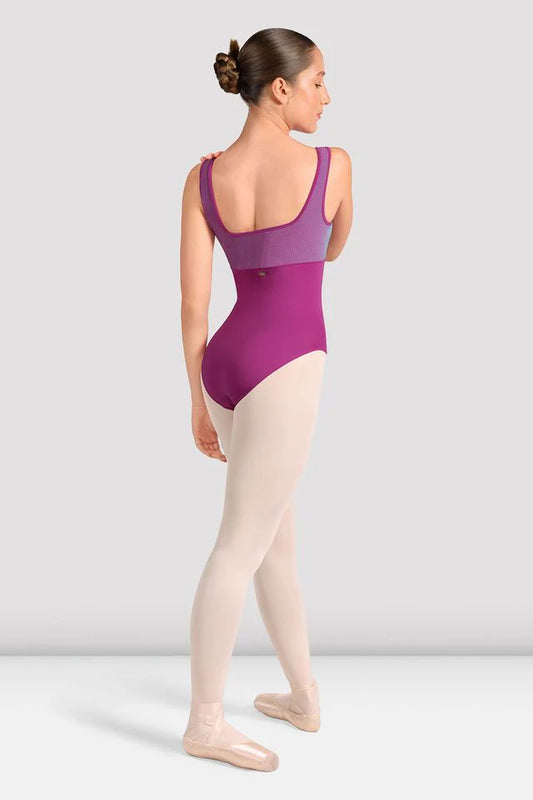 Ladies Mirella Zephyr Tank Leotard (Magenta)