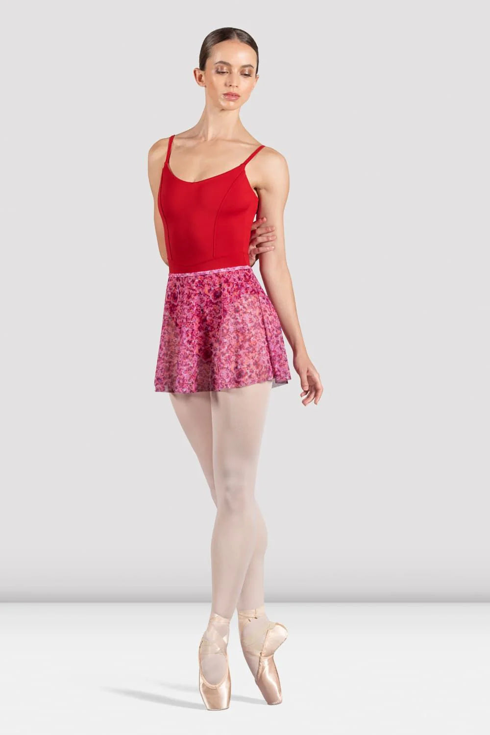 Ladies Floral Printed Skirt (Bellflower)