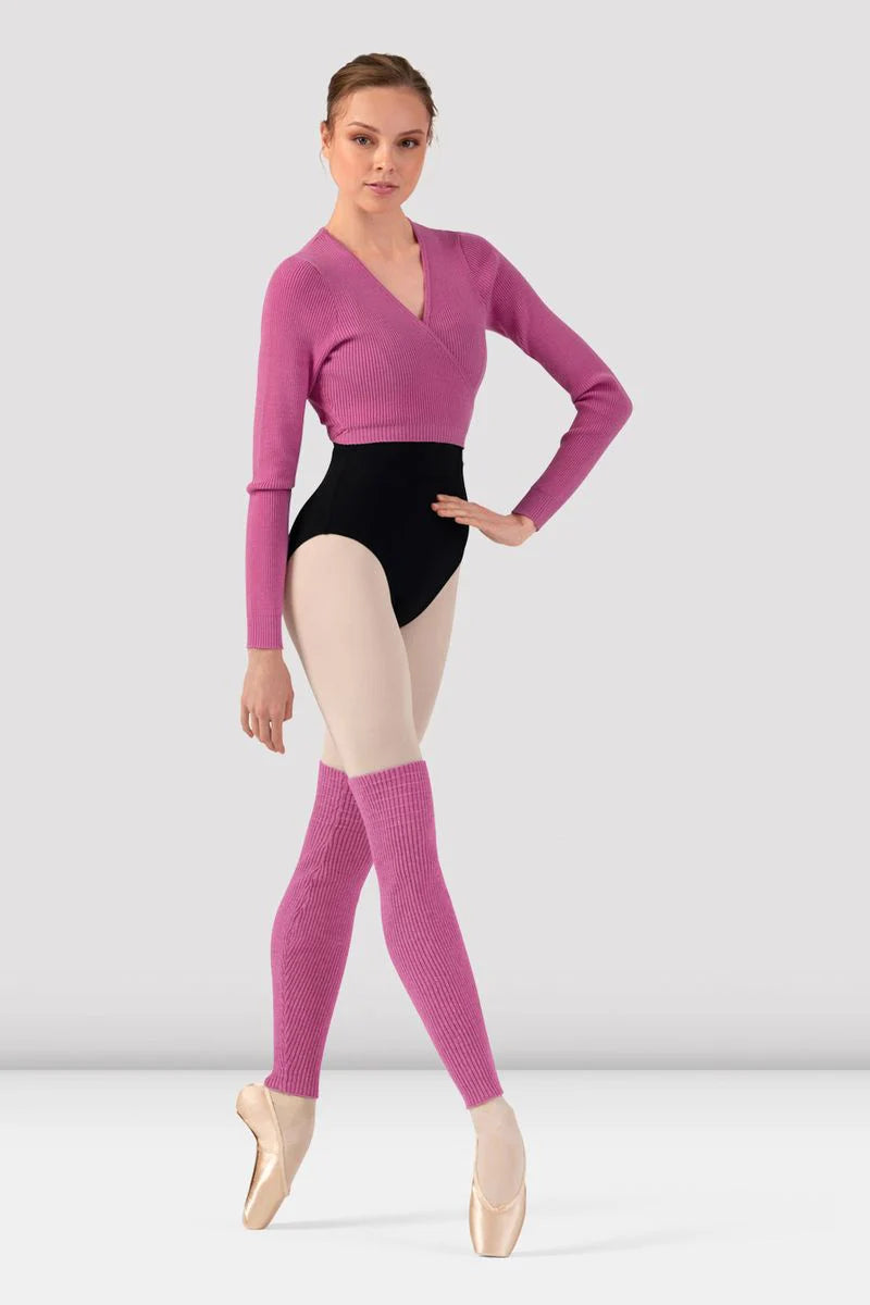 Mira Soft Knit Legwarmers (Hot Pink)