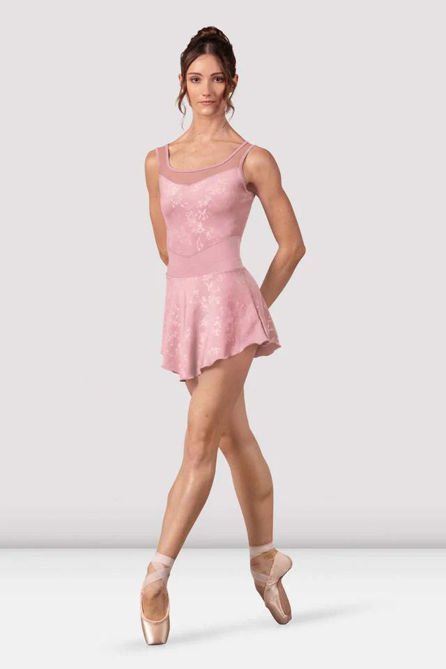 Selena Floral Pull-On Skirt (Vintage Pink)