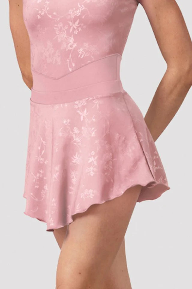 Selena Floral Pull-On Skirt (Vintage Pink)